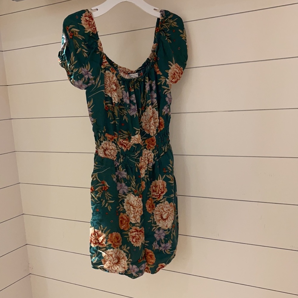 American Eagle floral romper
